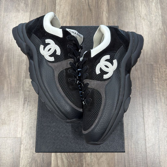 Chanel Trainer Black White