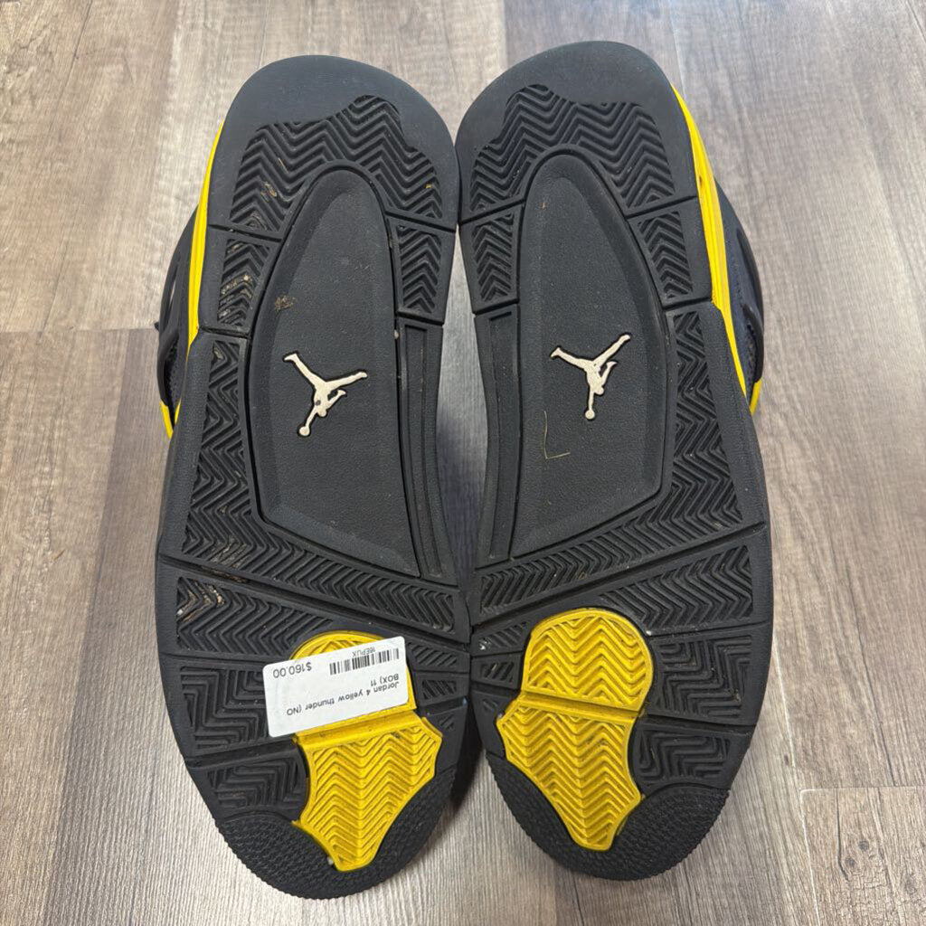 Jordan 4 yellow thunder (NO BOX)