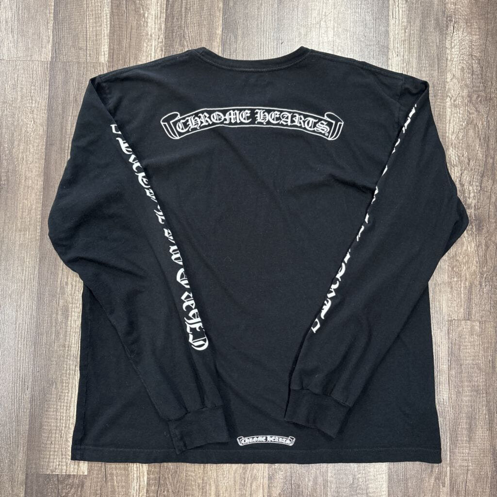 Chrome hearts scroll shirt L/S