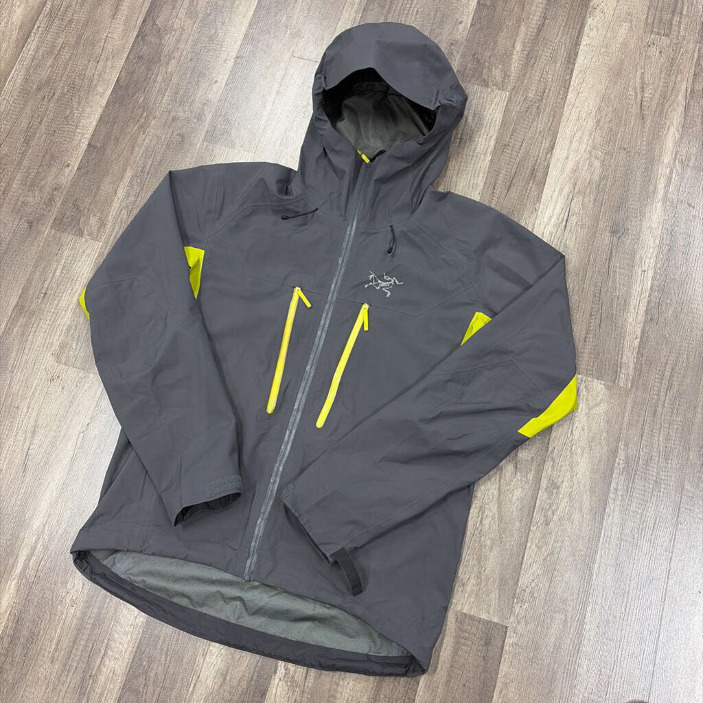 Arcteryx Jacket Beta Grey Neon