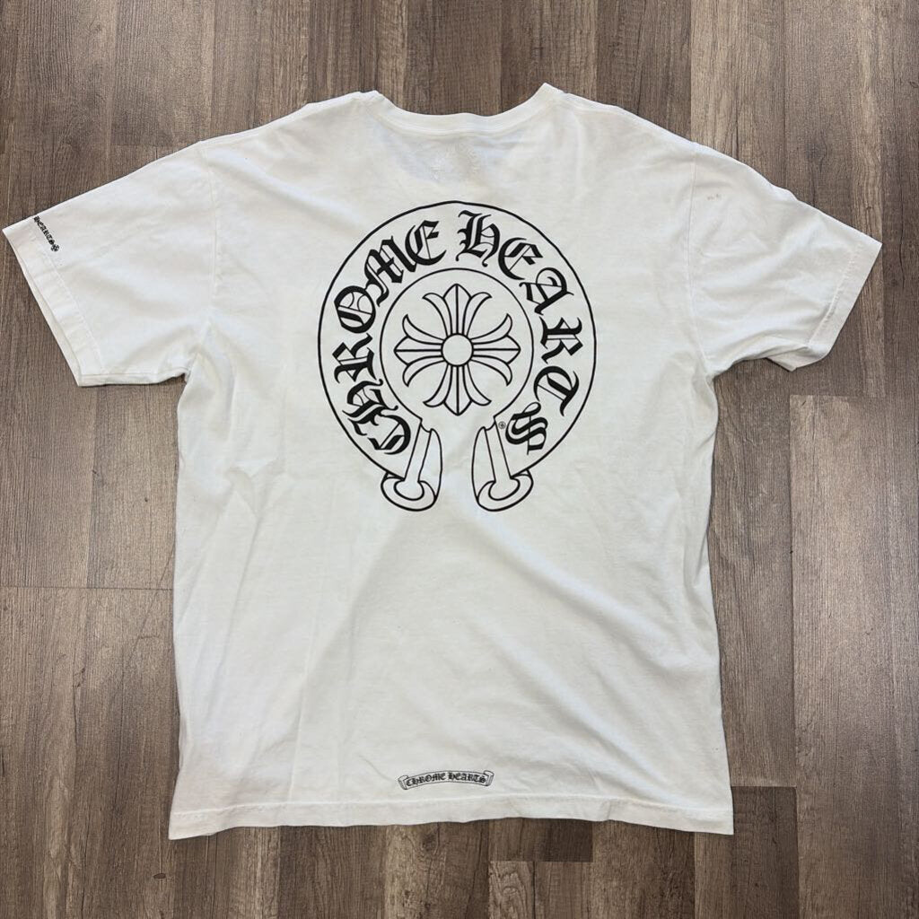 Chrome Hearts Horseshoe Shirt White