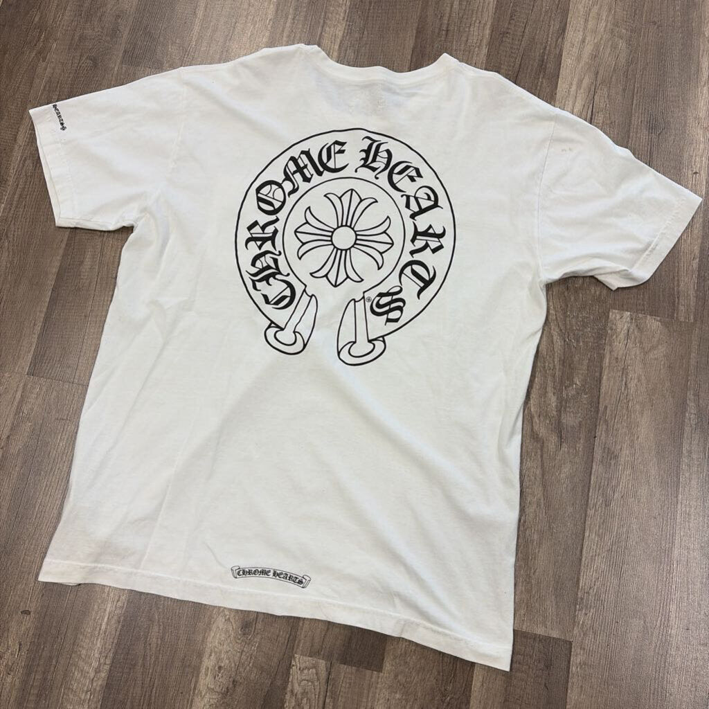 Chrome Hearts Horseshoe Shirt White