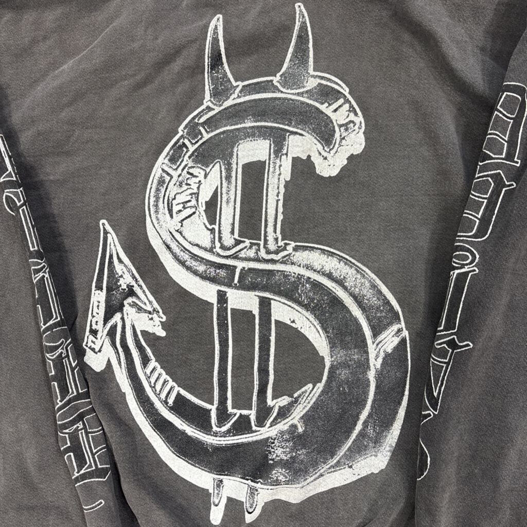 Saints dying bred logo hoodie