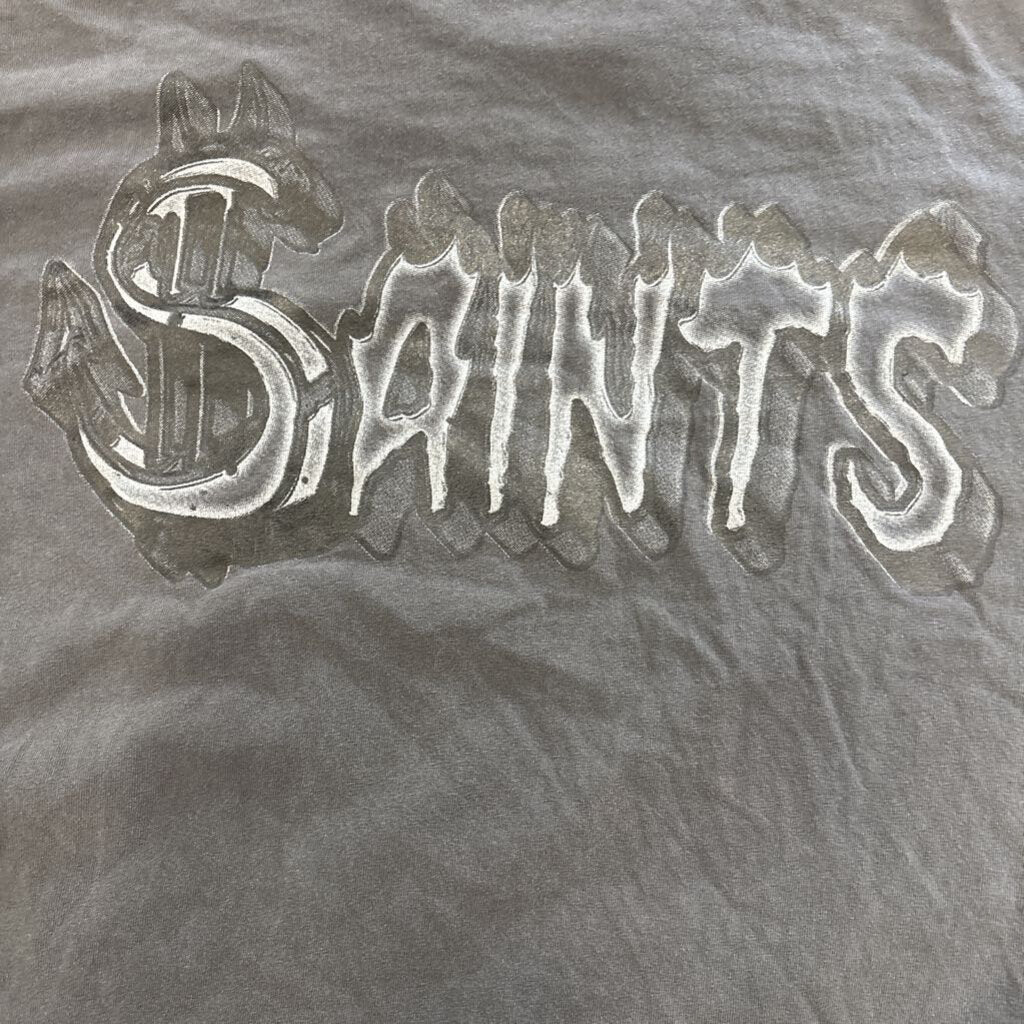 Saints grey dying breed logo L/S shirt